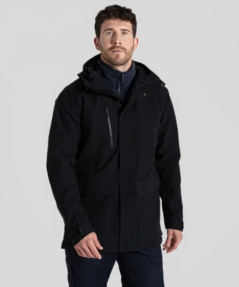 CR301-main-image Craghoppers Expert Kiwi Pro Stretch Long Jacket - Image 1