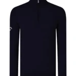 Callaway Ribbed ¼ Zip Merino Sweater