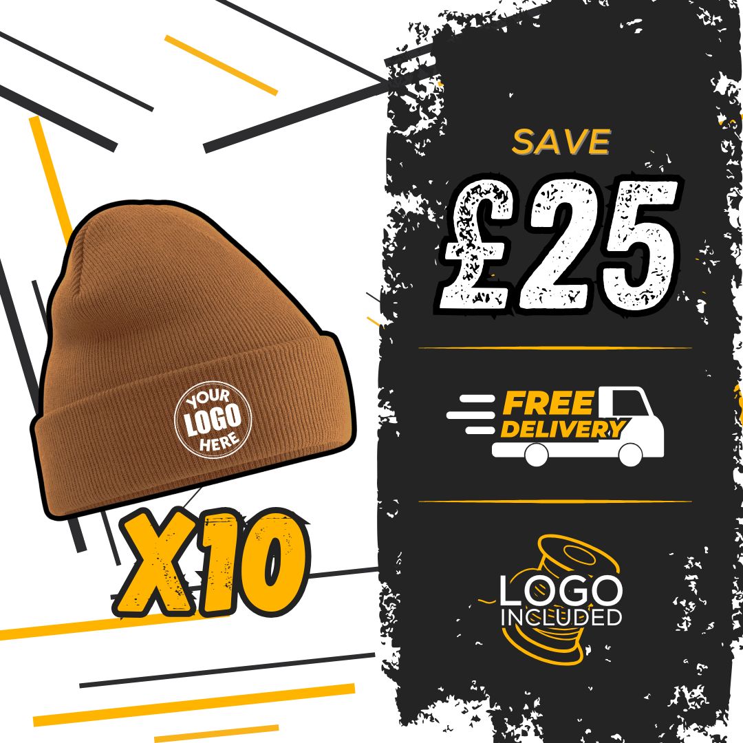 Cuffed-Beanie-Bundle-10 Beechfield Cuffed Beanie Bundle - Image 1