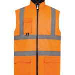 Hi-Vis Padded Bodywarmer (HV005)