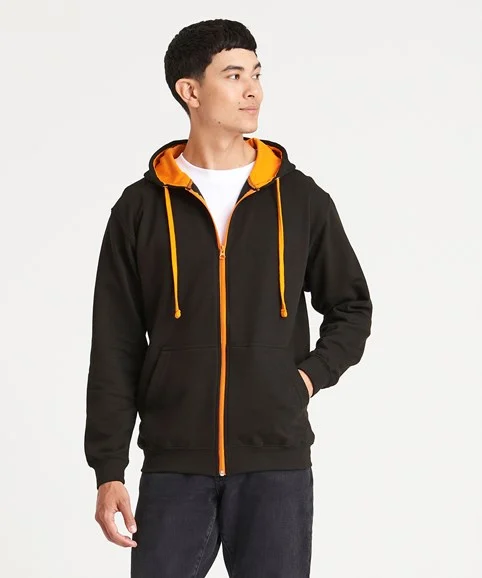 JH053-main-image AWDis Varsity Zoodie - Image 1