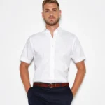 Kustom Kit - Premium Oxford Shirt Short-sleeved
