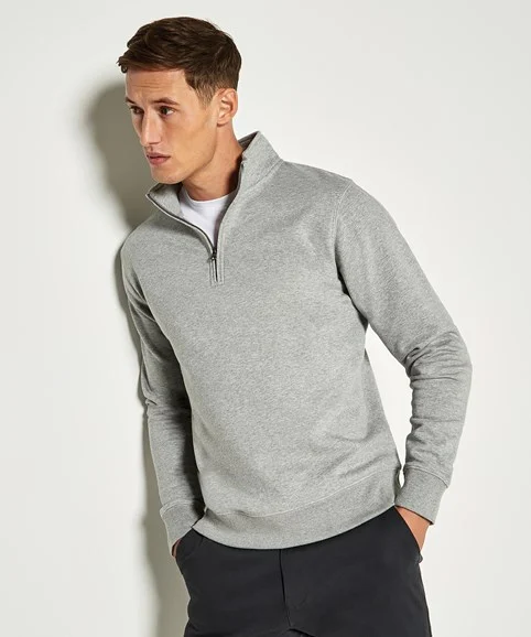KK335-main-image Kustom Kit - Regular Fit ¼-zip Sweatshirt - Image 1