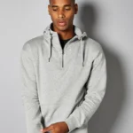 Kustom Kit - Regular Fit 1/4 Zip Hoodie