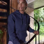 Kustom Kit - Regular Fit Piqué Hoodie with Zipped Pocket