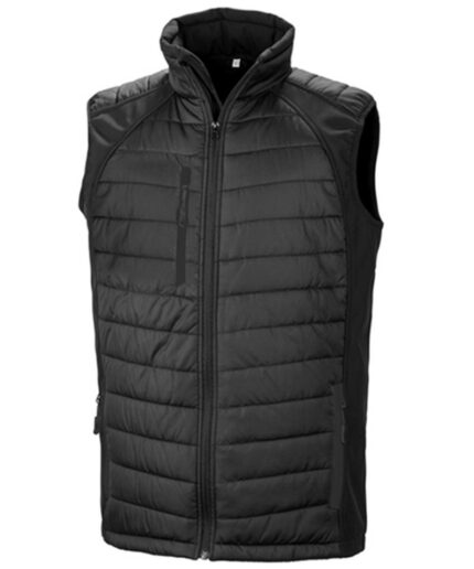 thumbnail image 2 of Result Core Softshell Gilet Bodywarmer – Embroidered Custom Text – Unisex UK Workwear 2 of 5
