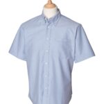 Henbury Short Sleeve Classic Oxford Shirt