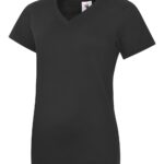 Uneek – Ladies Classic V Neck T Shirt